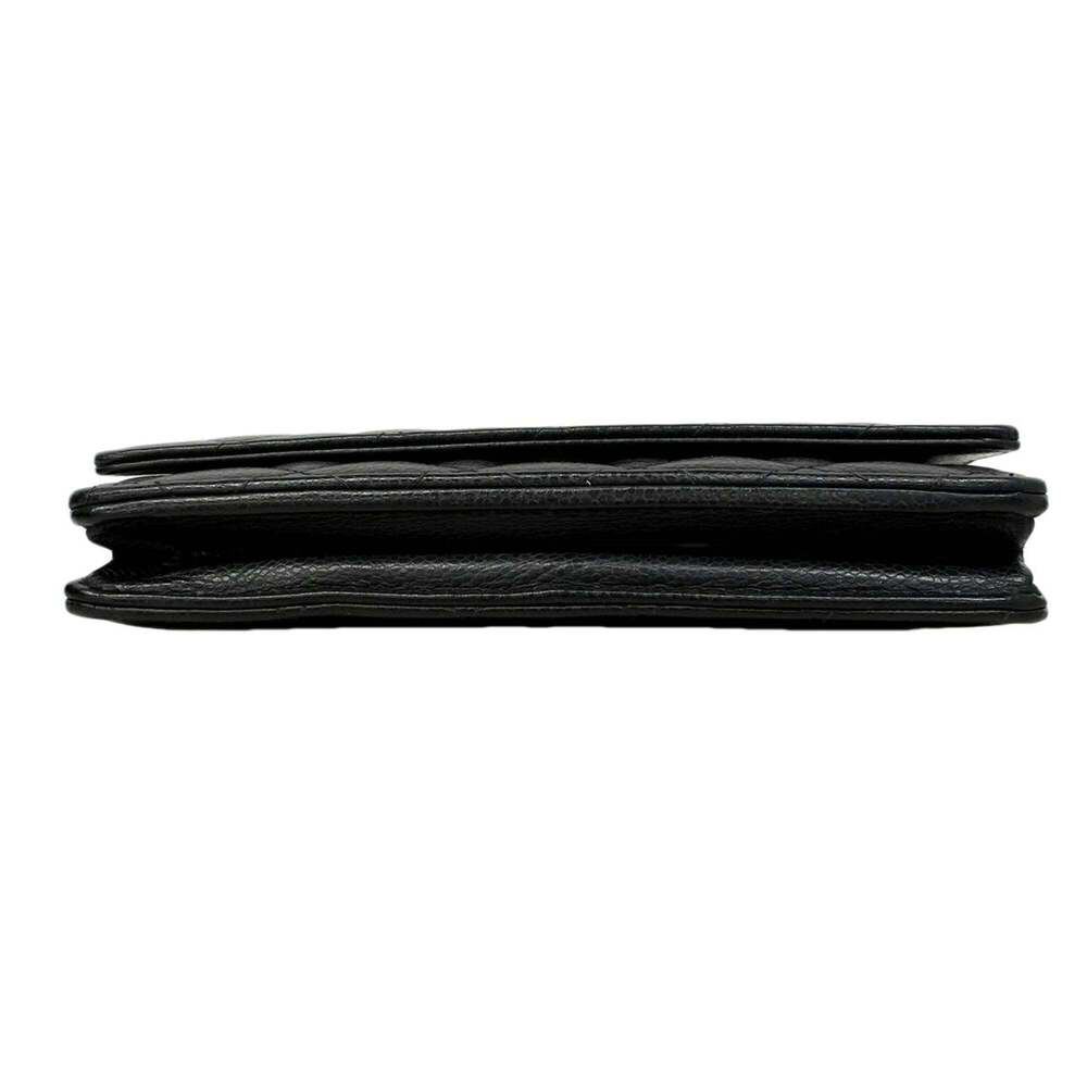 CHANEL Black Caviar Leather Wallet - Picture 3 of 8